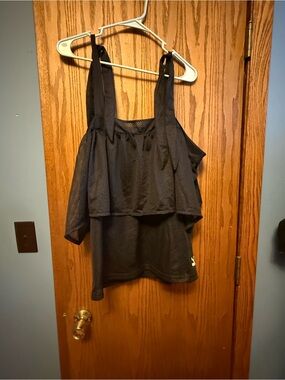 NWT Puma Mesh Off Shoulder Top